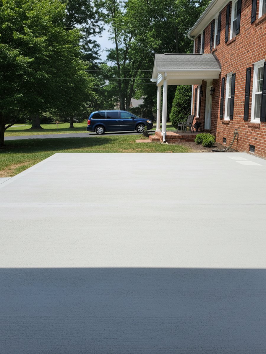 Concrete Sidewalks & Walkways completed by Paradise Concrete Solutions in Alexandria, MD