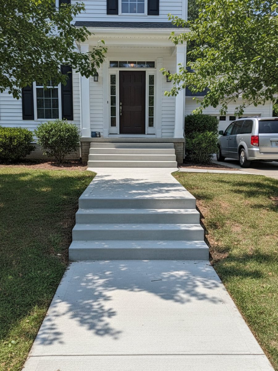 Garage Floor Slabs completed by Paradise Concrete Solutions in College Park, MD