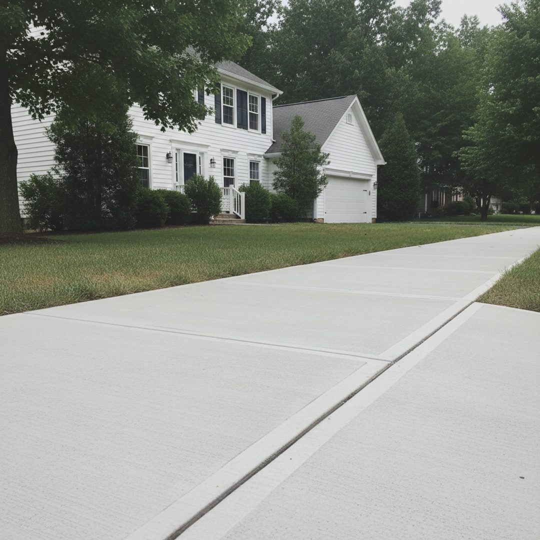 Concrete Sidewalks & Walkways completed by Paradise Concrete Solutions in Washington, MD